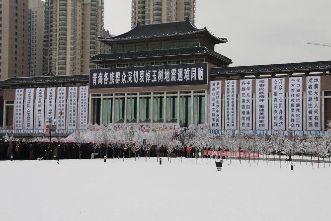 公司领导及职工深切哀悼玉树地震遇难同胞