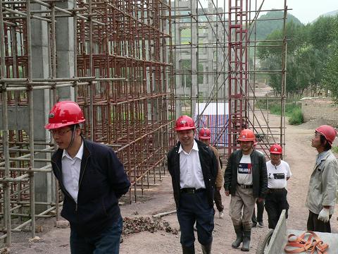 公司对各在建工程项目阶段性检查结束